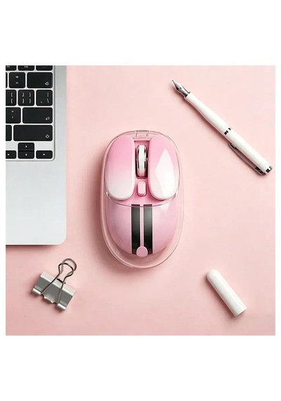 Mofıı M60 Şarjlı Kablosuz Mouse 3 Modlu Bluetooth + 2.4g + Kablolu 6400 Dpı Sessiz Rgb Mouse