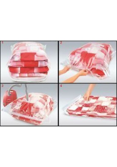 2 Adet Büyük Boy 80 Cm X 100 Cm Vakumlu Poşet Vakumlu Hurç Vakumlu Torba Yorgan Yastık Saklama Hurcu Diğer