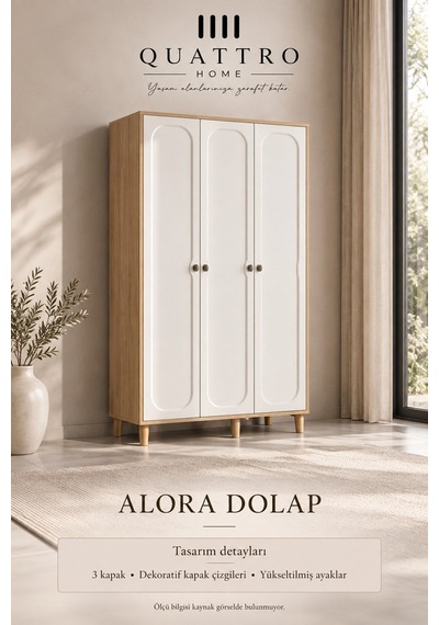 Alora Genç Odası Takımı Beyaz