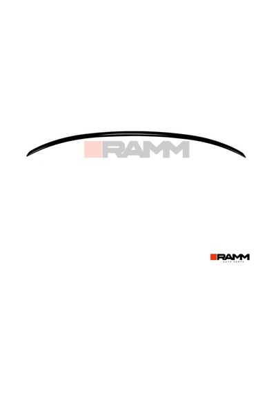 Bmw G20 Bagaj Spoiler Parlak Siyah
