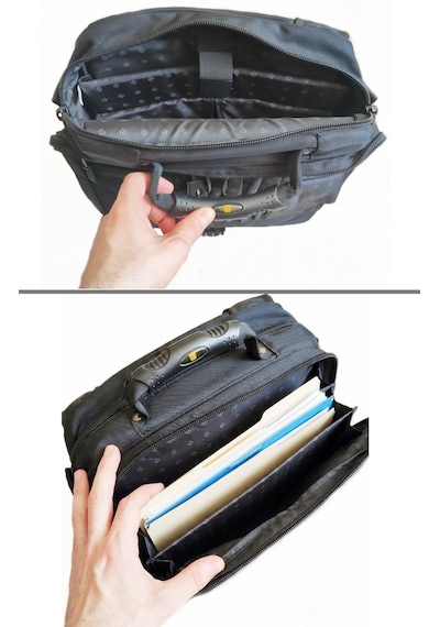 Ful - Parkway 2 - Pro Siyah/gri Gündelik Laptop Messenger Postacı Omuz Çantası Siyah - Gri
