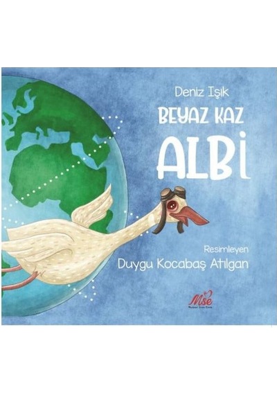 Beyaz Kaz Albi - Deniz Işık - Masal Seramik Evi (MSE)