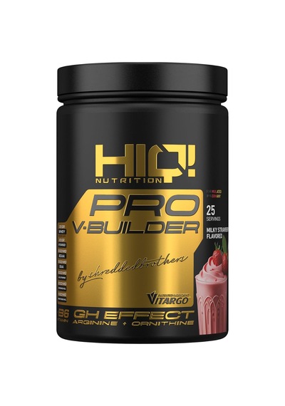 Pro V-builder, 1.25 Kg, Milky Strawberry Flavored Ahududu