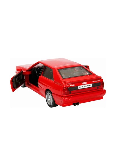 1:32 Rmz City Alman Klasikleri Serisi Die Cast Çek Bırak Model Araba - Kırmızı Audi Quattro