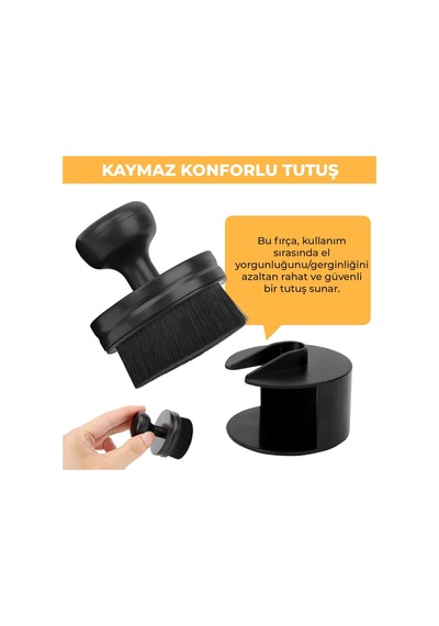 Araç Oto Lastik Parlatma Fırçası Kutulu
