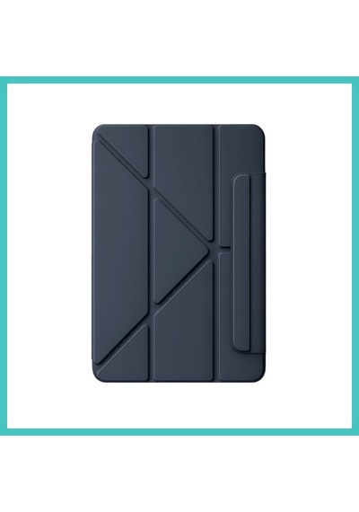 Ny Joy İpad 2025 10.9 10.nesil A16 Edz Manyetik Standlı Tablet Kılıfı - Lacivert Nyjoybz