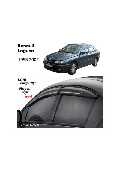 Renault Laguna 1 94-02 4Lü Mugen Cam Rüzgarlığı