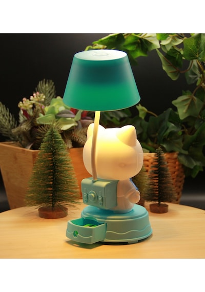 Hello Kitty Kalemtraşlı Gece Lambası Şarjlı - Mavi Diğer