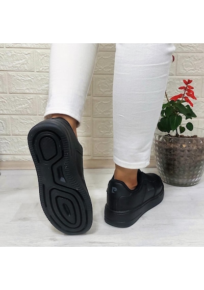 Pierre Cardin 31370-31371 Siyah Fuspetli Hafif Spor Ayakkabı 001