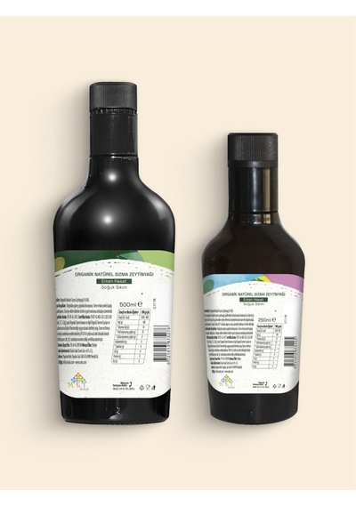 Ravla Organik Erken Hasat Zeytinyağı 500 ML + Organik Zeytinyağı Bebek Çocuk Yüksek Polifenol 250 ML
