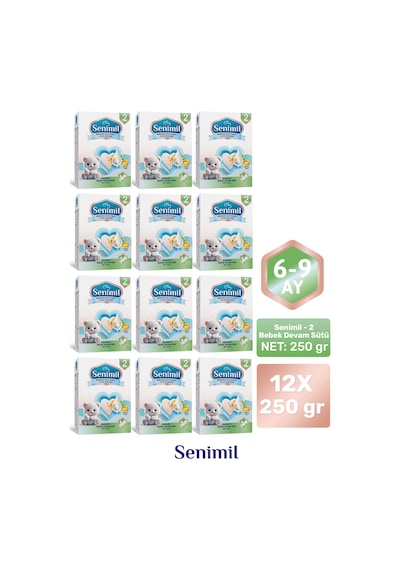 Senımıl 2 Bebek Devam Sütü 250 G 12 Adet