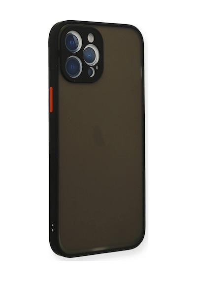 Apple  Uyumlu  iPhone 12 Pro Kılıf Montreal Silikon Kapak Siyah,