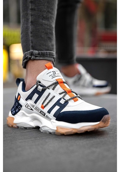 Dark Seer Ds Albers Beyaz Turuncu Erkek Sneaker Beyaz - Turuncu