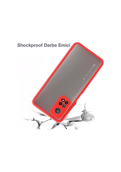 Xiaomi Mi 10T - Mi 10T Pro Kamera Korumali Premium Silikon Kilif 294096568 - Renk / Lacivert