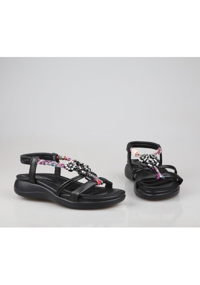 Guja 24y161-7 Çocuk Sandalet Siyah