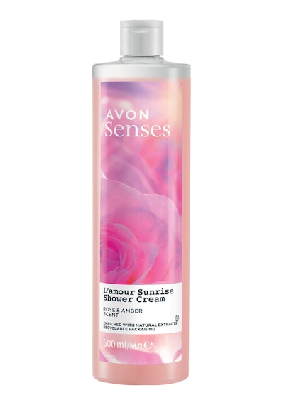 Avon Senses Nane Deniz Su Meymeleri Misk Gül ve Amber Kokulu Duş Jeli Paketi