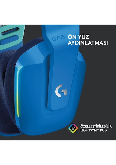 Logitech G G733 Lighspeed RGB Kablosuz 7.1 Surround Oyuncu Kulaklığı