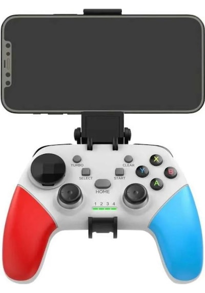 Kablosuz Oyun Kolu Telefon Tutacaklı Andorid/Apple Uyumlu iOS Nintendo-ps3-ps4-pc Bsp-g9 - Beyaz