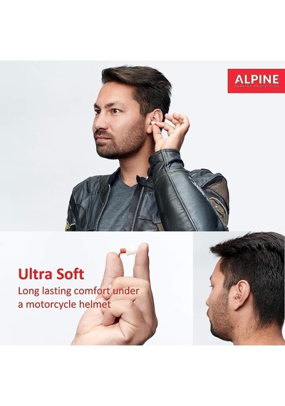 Alpine Motosafe Race Motosiklet Kulak Tıkacı, 20 Db Koruma