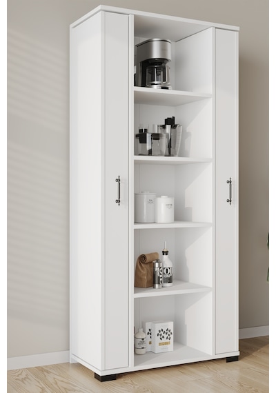 Aeka Ae-2200 Elit Beyaz Çok Amaçlı Mutfak Dolabı 2 Kapaklı Raflı Bölmeli 170cm Kiler Dolabı Aeka Ae-2200 Elit Beyaz Çok Amaçlı Mutfak Dolabı 2 Kapaklı Raflı Bölmeli 170cm Kiler Dolabı