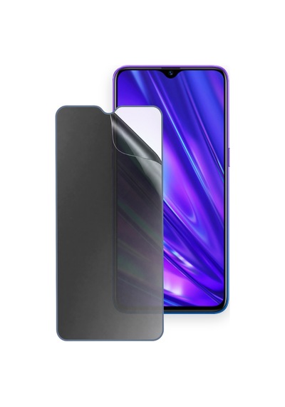 Realme Q Uyumlu Ön Yüzey Hayalet Privacy Hidrojel Ekran Koruyucu 33834743