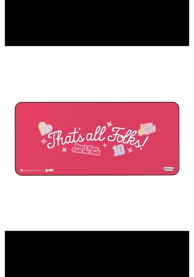Hawk Looney Tunes Don't Ever 90x40 Mouse Pad