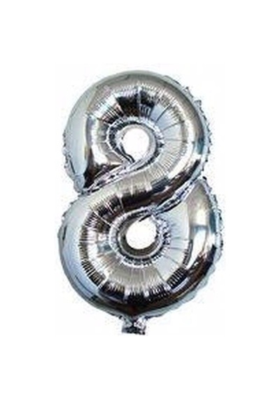 Dev Folyo Balon 80cm Rakam, Parti Süsleme Malzemesi, Doğumgünü Sü