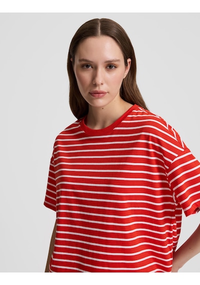 Pierre Cardin Kadın Kırmızı Tişört 50325463-vr030