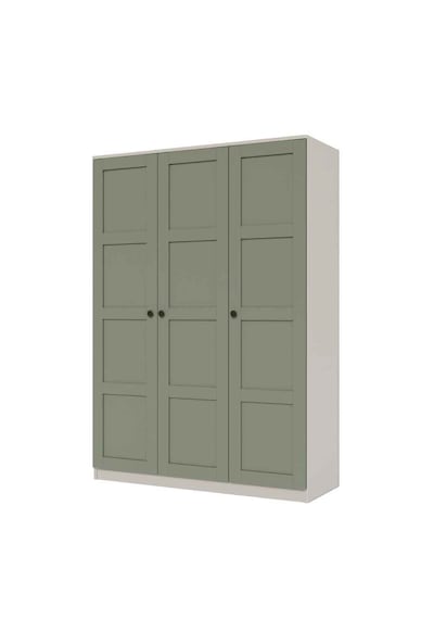 Loren 3 Kapılı Yüklük, Yorgan, Yastık Dolabı - Yeşil Beyaz Yeşil Kapak&beyaz Gövde Loren 3 Kapılı Yüklük, Yorgan, Yastık Dolabı - Yeşil Beyaz Yeşil Kapak&beyaz Gövde