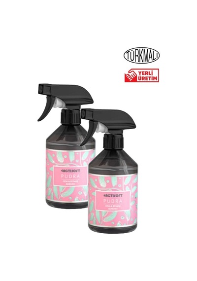 Oda Ve Kumaş Kokusu 500 Ml Pudra 2 Li Paket
