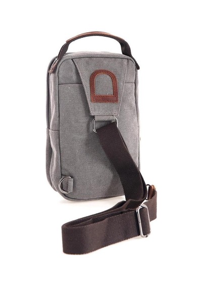 Ççs London 31468 Kanvas Çapraz Çanta Gri