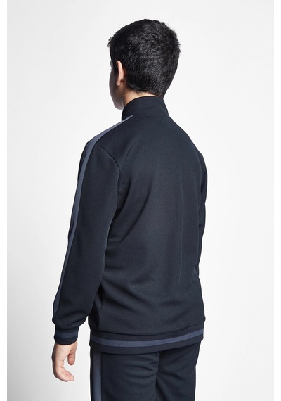 Lescon Çocuk Fermuarlı Sweatshirt Siyah