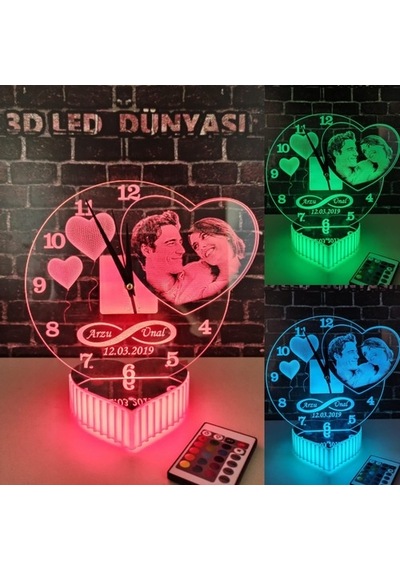 Hediye 16 Renkli Kumandalı Led Lamba Hediye 16 Renkli Kumandalı Led Lamba