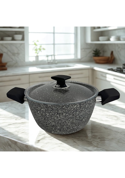Vivaldi Granit Derin Tencere 22 Cm