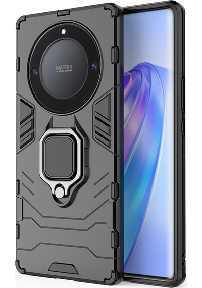 Honor X9A/X40/Magic 5 Lite Batman Yüzük Stand Armor Kılıf -AL3349