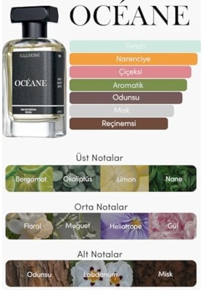 101 Dalmaçyalı Edp Erkek Parfüm 100 Ml Ferah - Deniz - Narenciye Aromatik, Limon, Gül Acı Kahverengi