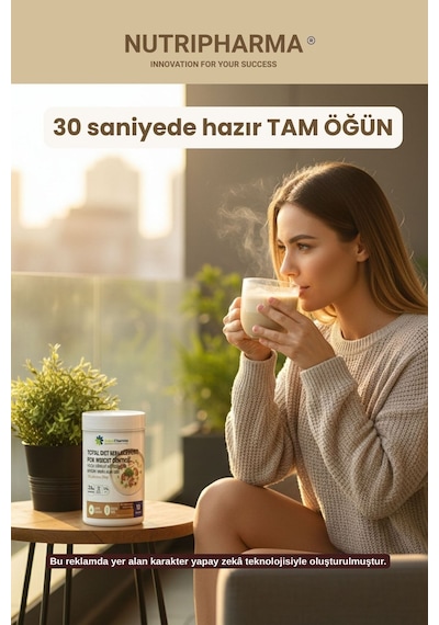 Whey Proteinli Çorba Öğün Tozu Bariatrik Diyet Protein Tozu, 600g Diğer
