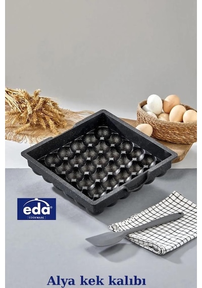 Eda Alya Granit Döküm Kek Kalıbı Zk-935