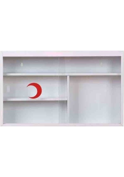 Ecza Dolabı Camlı Metal