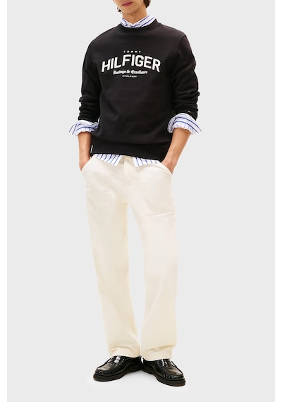 Tommy Hilfiger Erkek Sweat Mw0mw40067 Bds Siyah Siyah