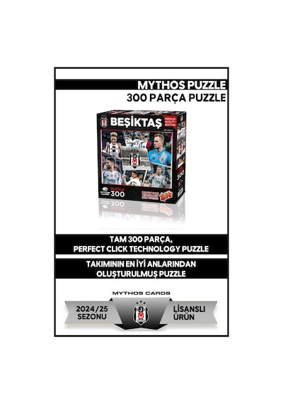 Beşiktaş Takım 300 Parça Puzzle