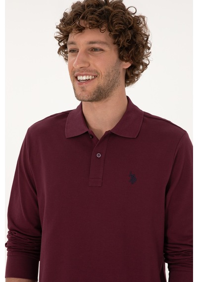 U.s. Polo Assn. Erkek Plum Sweatshirt 50307688-vr177 New Plum