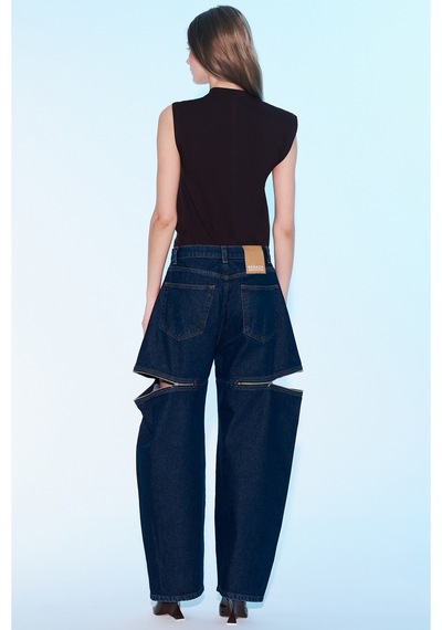 Sagaza Studio Ss6044 Düğümlü Bluz Kahve