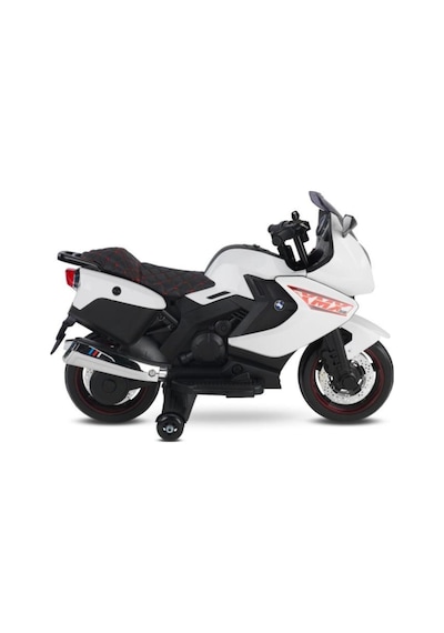 438 Xmx Akülü Motor 12 Volt Beyaz