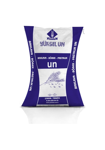 Yüksel Un Baklavalık Buğday Unu 25 KG
