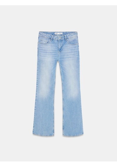 Dilvin 72300 Düşük Bel Bootcut Jean-mavi