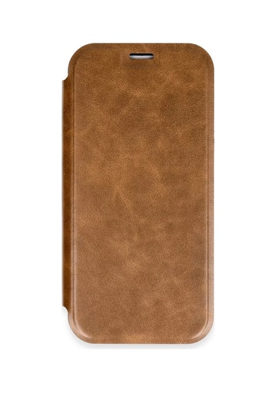 Newface Apple İphone 16 Pro Kılıf Flip Cover - Taba