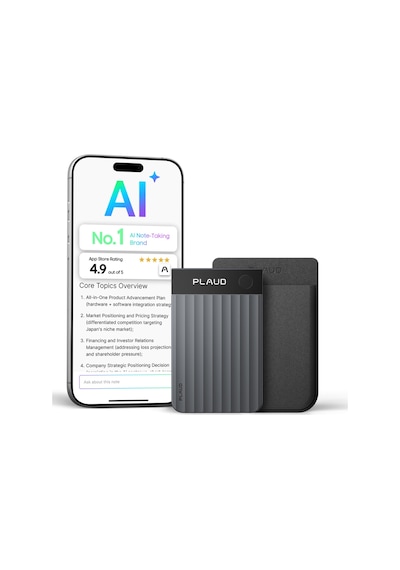 Plaud Note Pro Aı Ses Kaydedici Toplantı Çağrıları İçin Yazıya Yazma Ve Özetleme