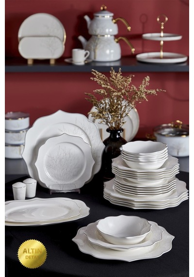 Neva N3243 Yasmin Romantik 28 Parça 6 Kişilik Yemek Takımı