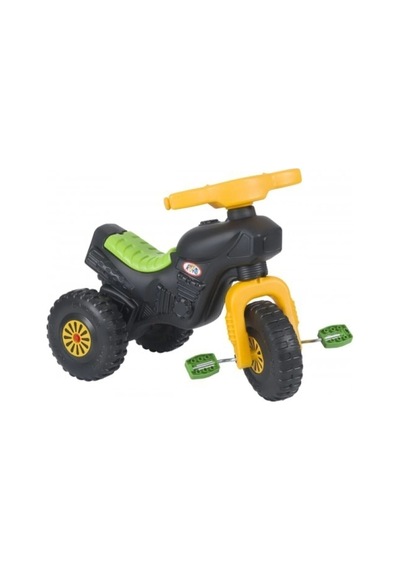 Enhoştoys 3 Tekerli Şahin Motor Çocuk Bisiklet Yeşil Çok Renkli